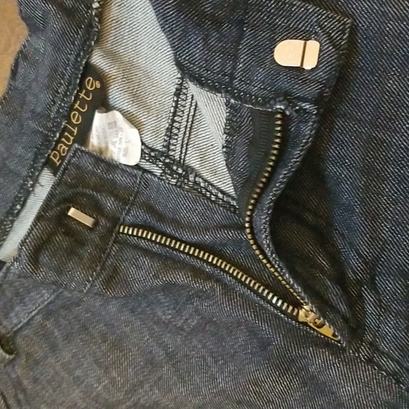 Paulette Womens Blue Jean Shorts - Picture 6 of 11